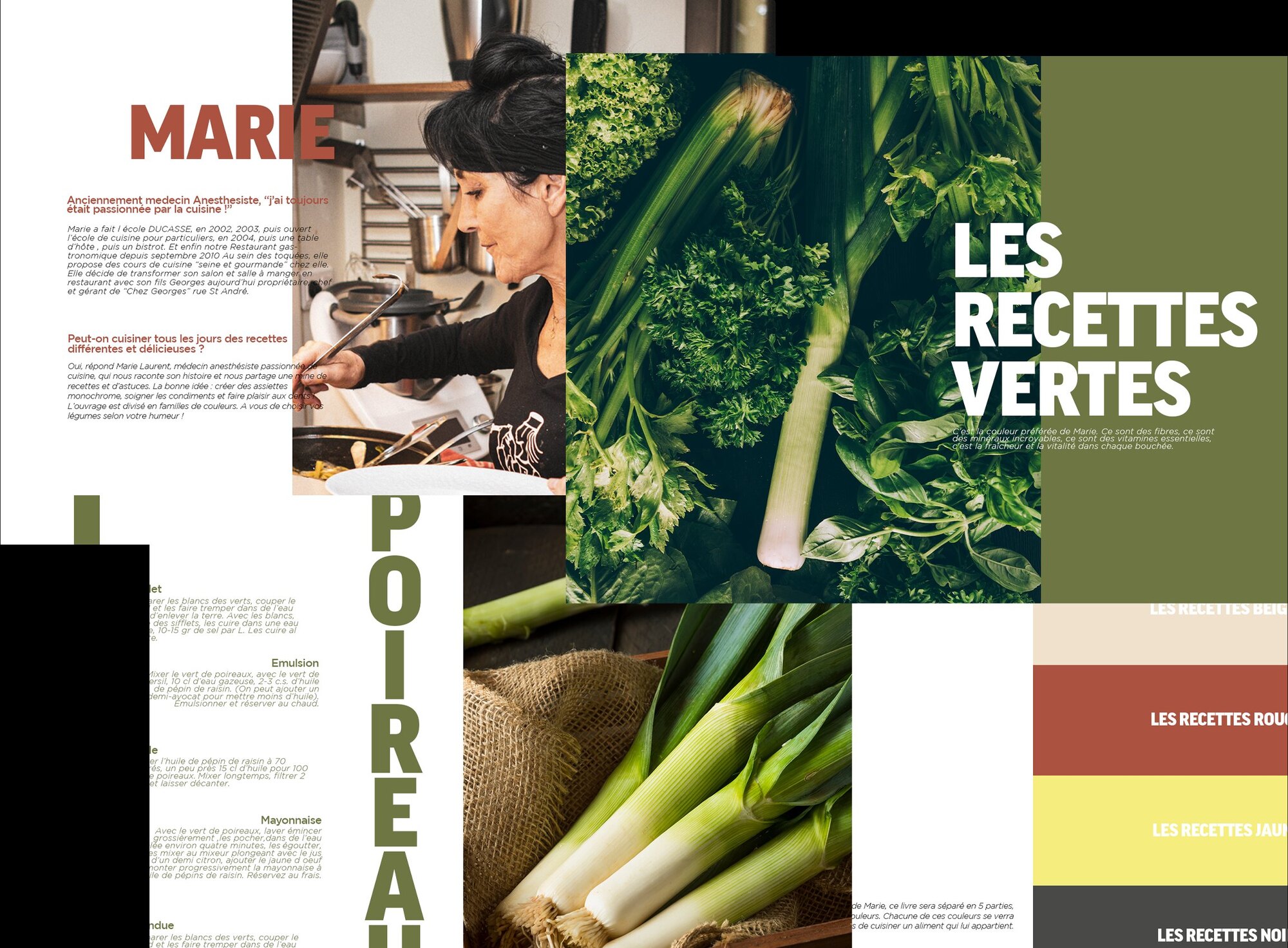 Les Toquées — pages intérieures du livre