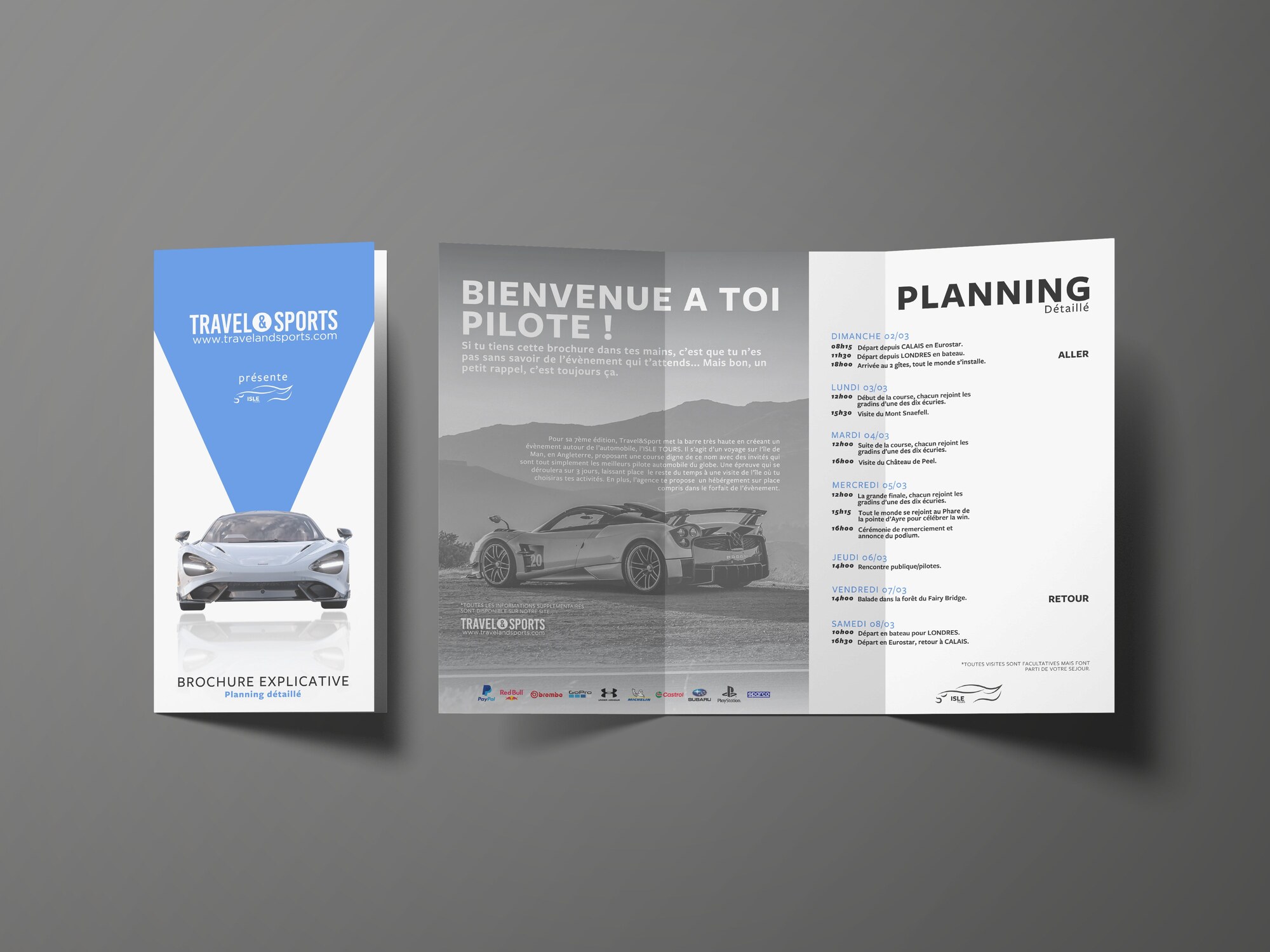 ISLE Tours — brochure explicative et planning